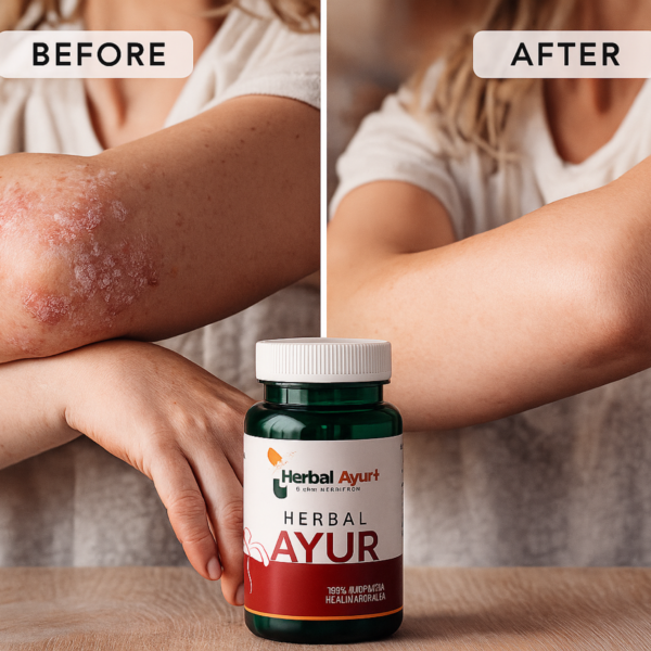 Herbal Ayur Ayurvedic medicine used in psoriasis management, herbal formulation